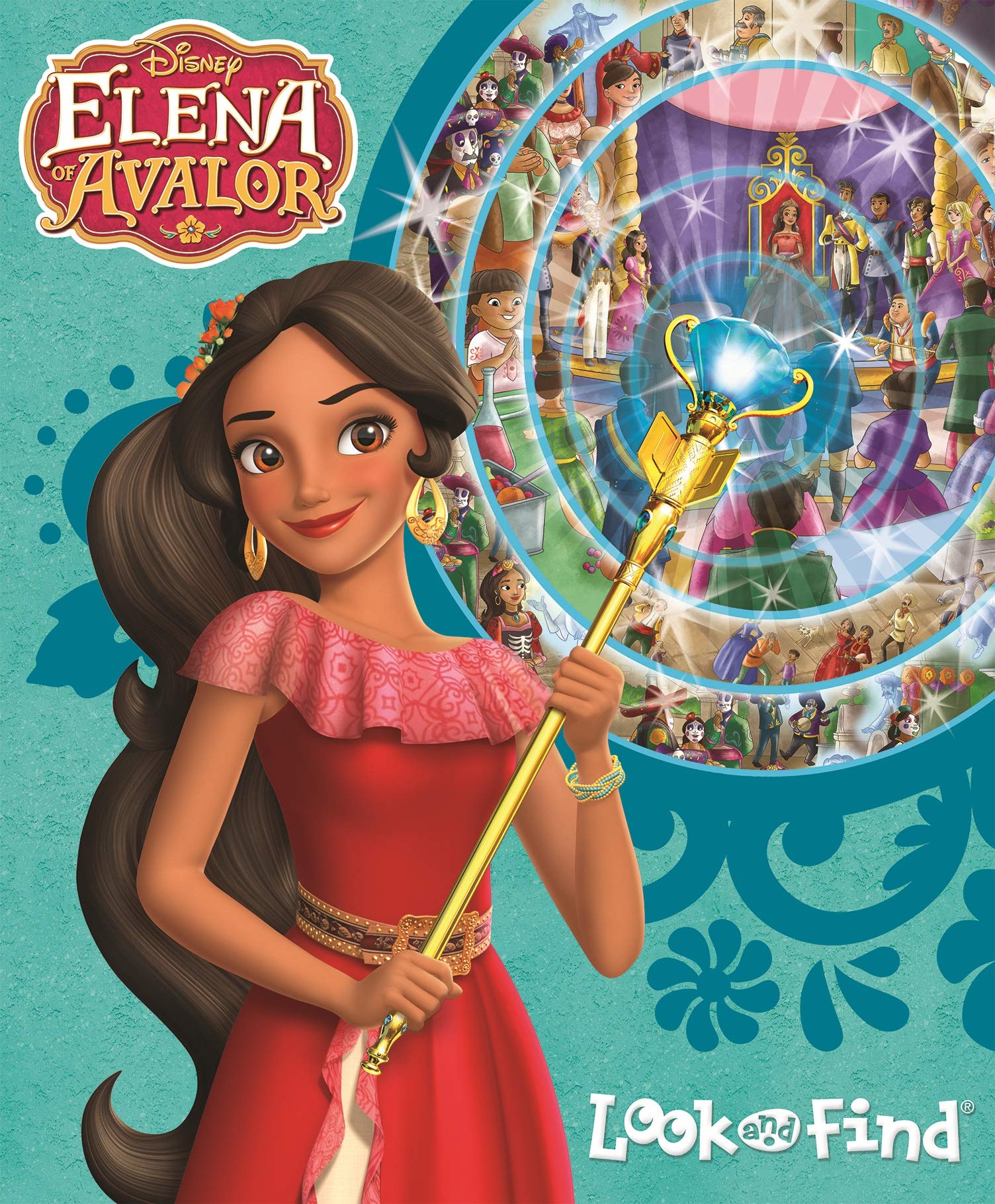 Disney Elena of Avalor  Look and Find  PI Kids,Used