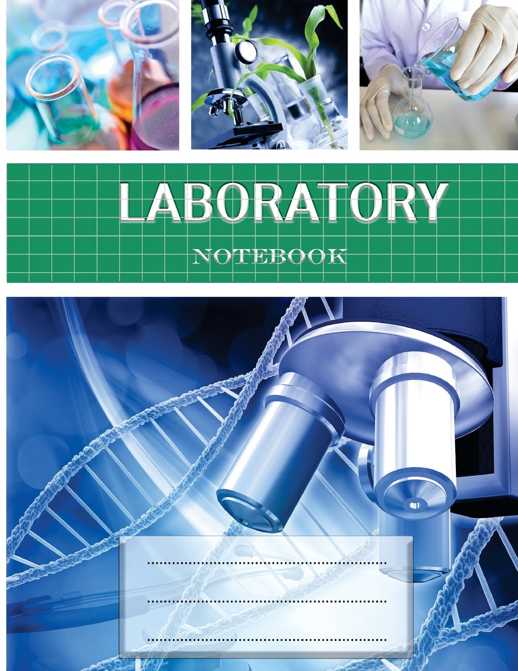 Laboratory notebook: Lab Notebook for Science Student / Research / College [ 100 pages * Perfect Bound * 8.5 x 11 inch ] (Grid f,New