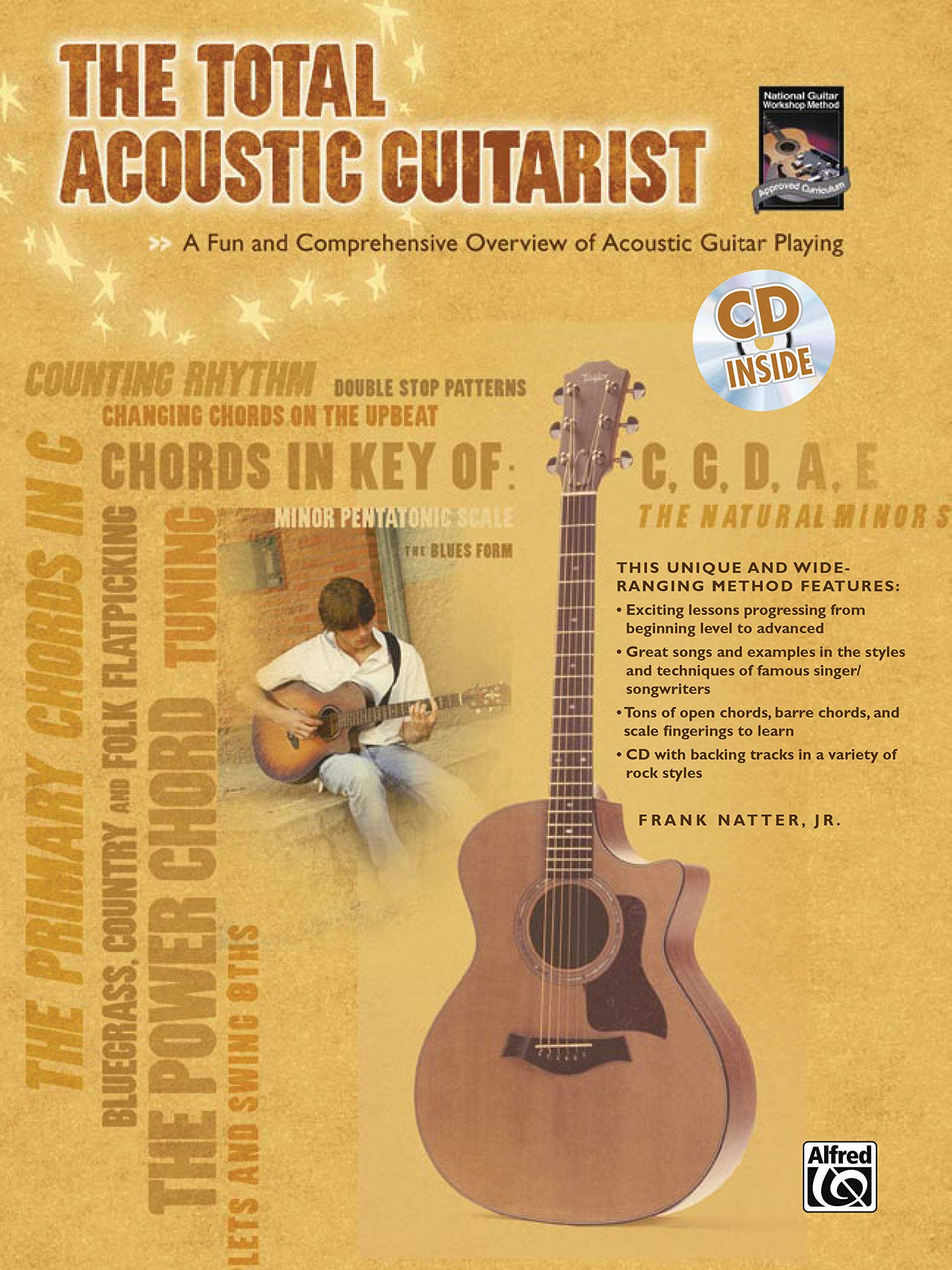 The Total Acoustic Guitarist: A Fun And Comprehensive Overview Of Acoustic Guitar Playing , Book & Online Audio (The Total Guita,New