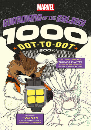 Marvel: Guardians of the Galaxy 1000 DottoDot Book,Used