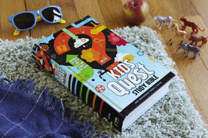 Nirv, Kids' Quest Study Bible, Hardcover: Answers To Over 500 Questions About The Bible,New