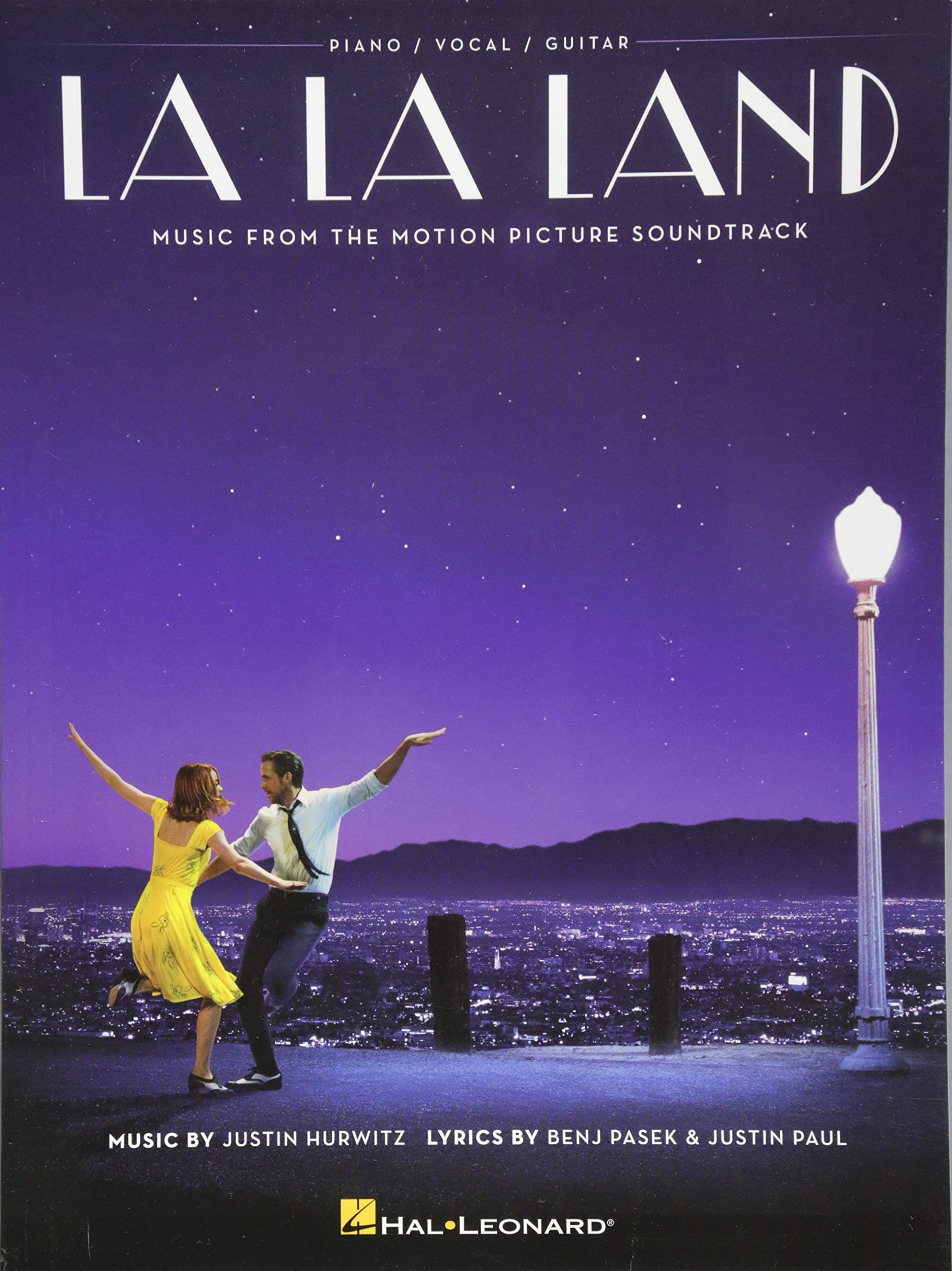 La La Land  Music from the Motion Picture Soundtrack  Piano/Vocal/Guitar Songbook  Sheet Music Including 'City of Stars,' 'Audi,New