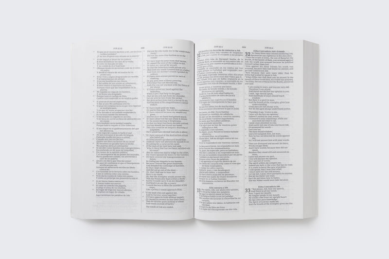 NKJV/RVR, Bilingual Bible, Softcover / NKJV/RVR Biblia Bilinge, Tapa Rstica (Spanish Edition),Used