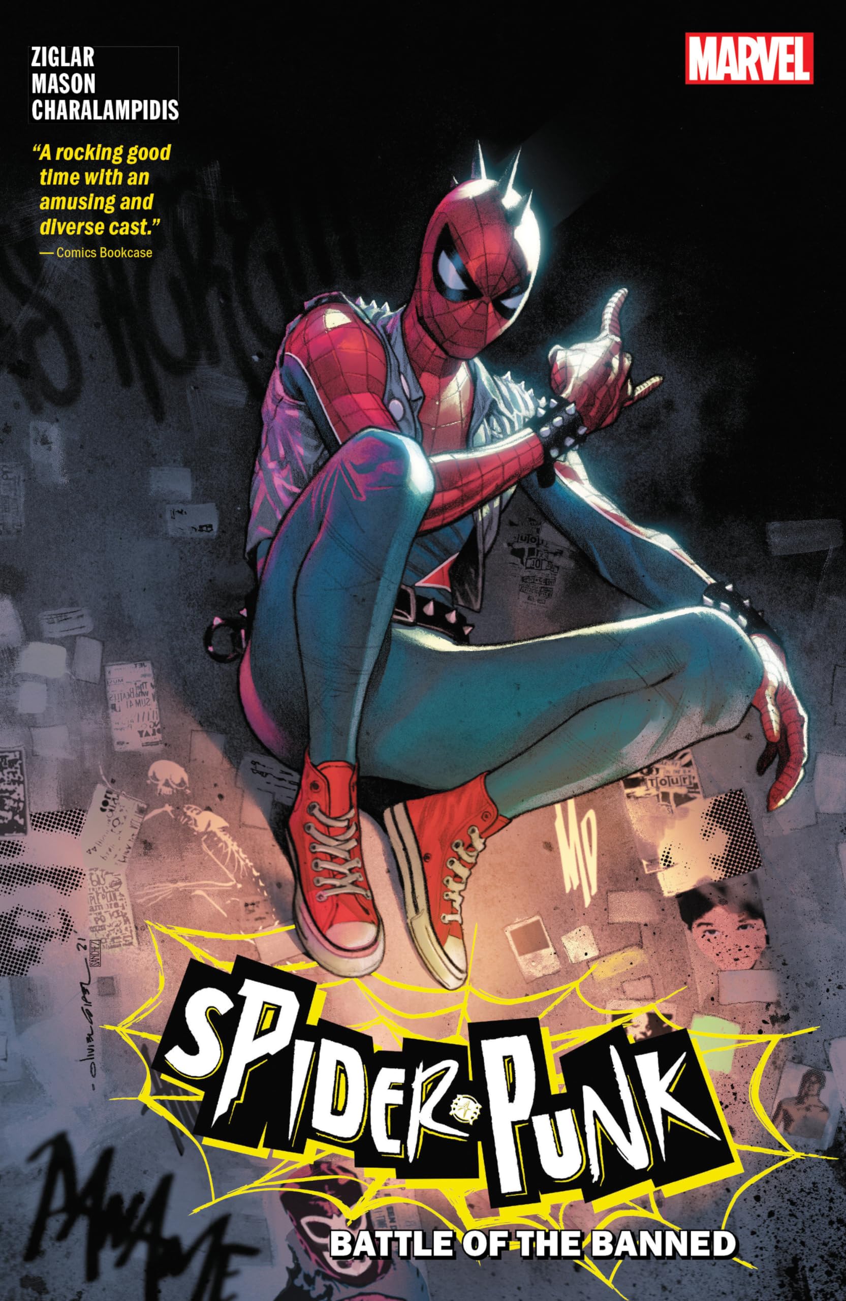 SPIDERPUNK: BATTLE OF THE BANNED,Used