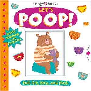 My Little World: Let's Poop!: A TurntheWheel Book for Potty Training (My Little World, 1),Used