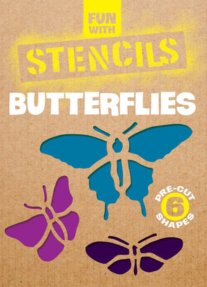 Fun with Stencils: Butterflies (Dover Little Activity Books: Insects),Used