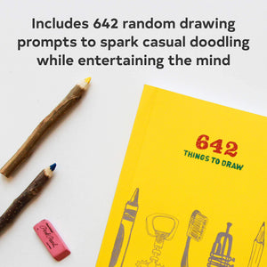 642 Things To Draw: Inspirational Sketchbook To Entertain And Provoke The Imagination (Drawing Books, Art Journals, Doodle Books-used
