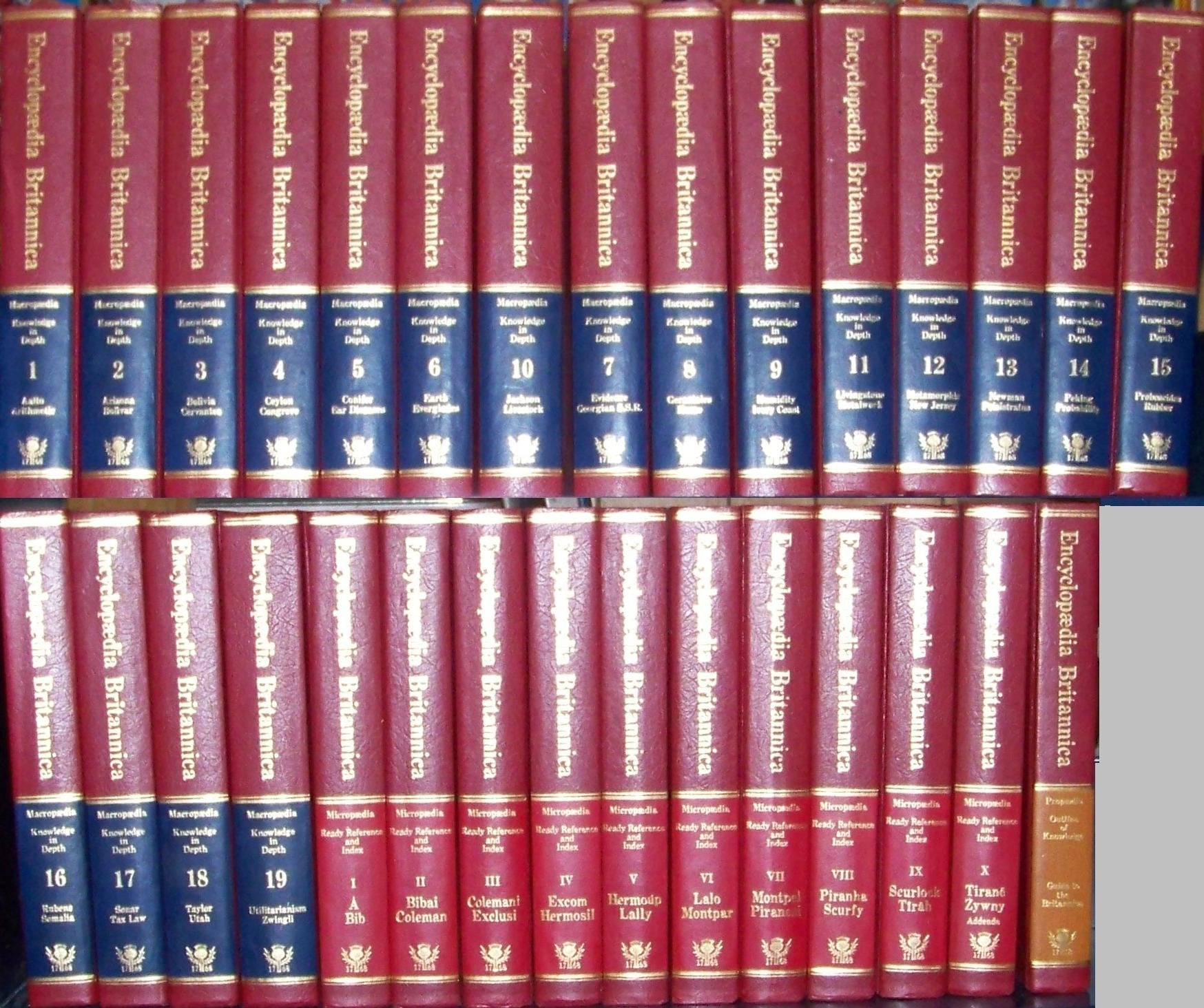 The New Encyclopaedia Britannica Vol. 30,Used