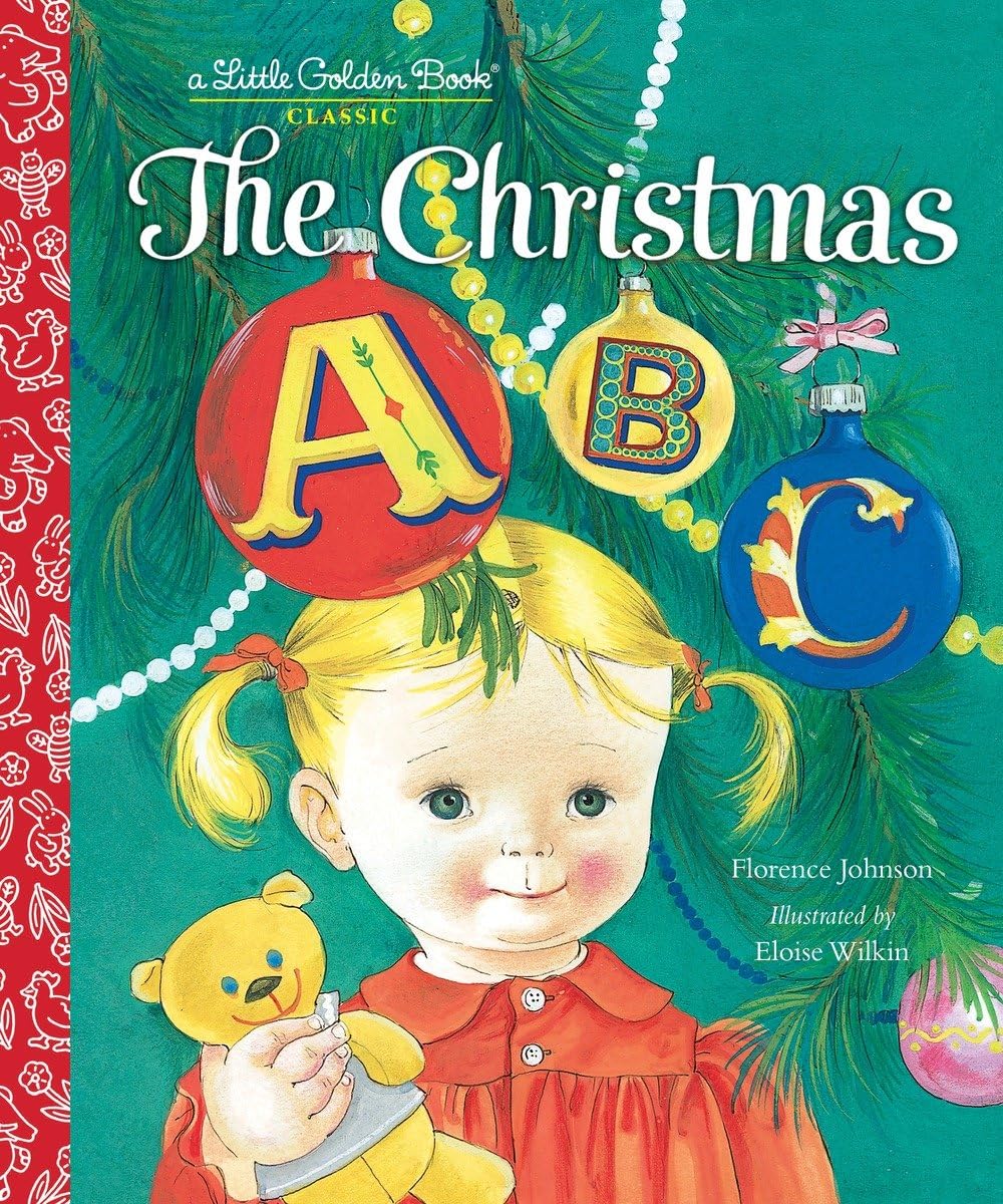 The Christmas ABC: A Christmas Alphabet Book for Kids and Toddlers (Little Golden Book),Used