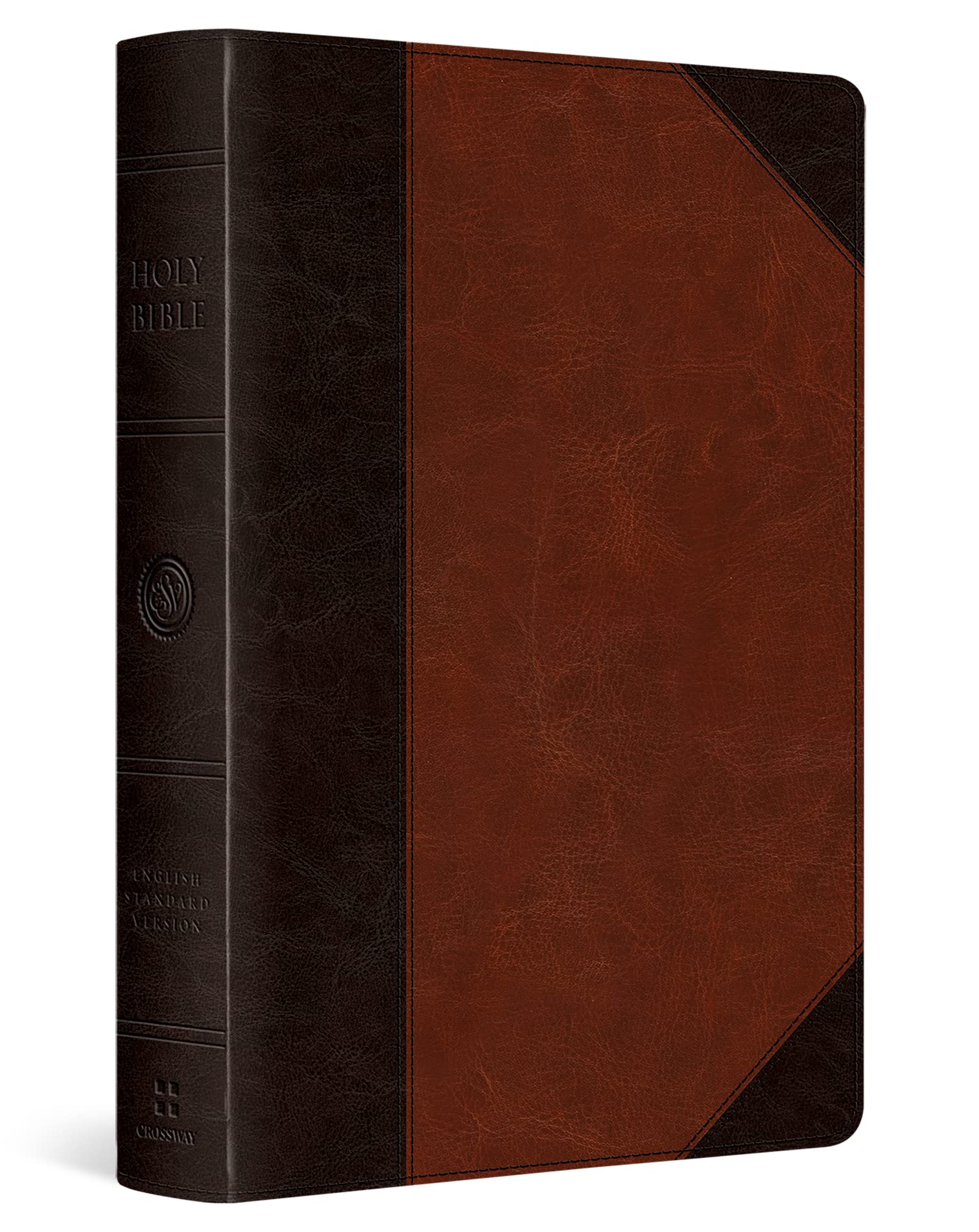ESV Reference Bible (TruTone, Brown/Cordovan, Portfolio Design),Used