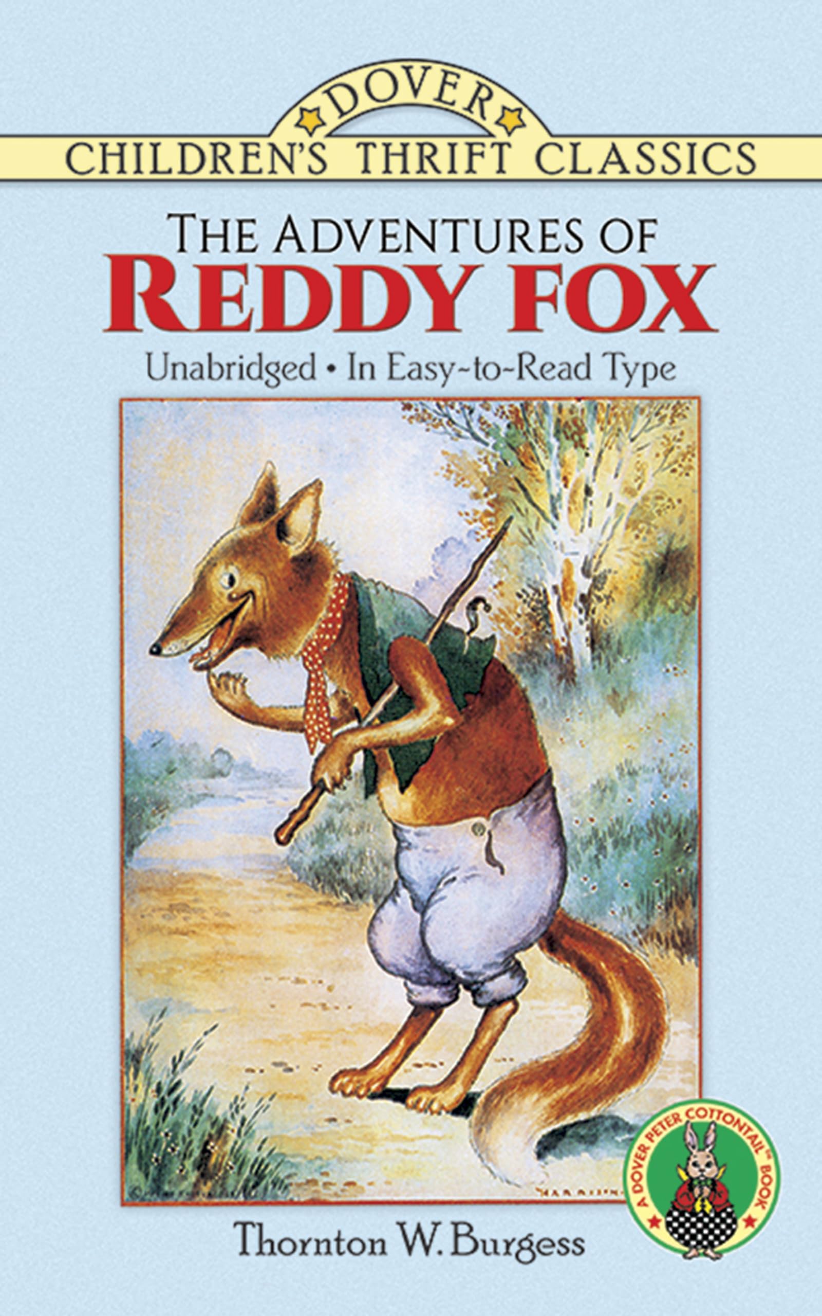 The Adventures Of Reddy Fox (Dover Children'S Thrift Classics),New