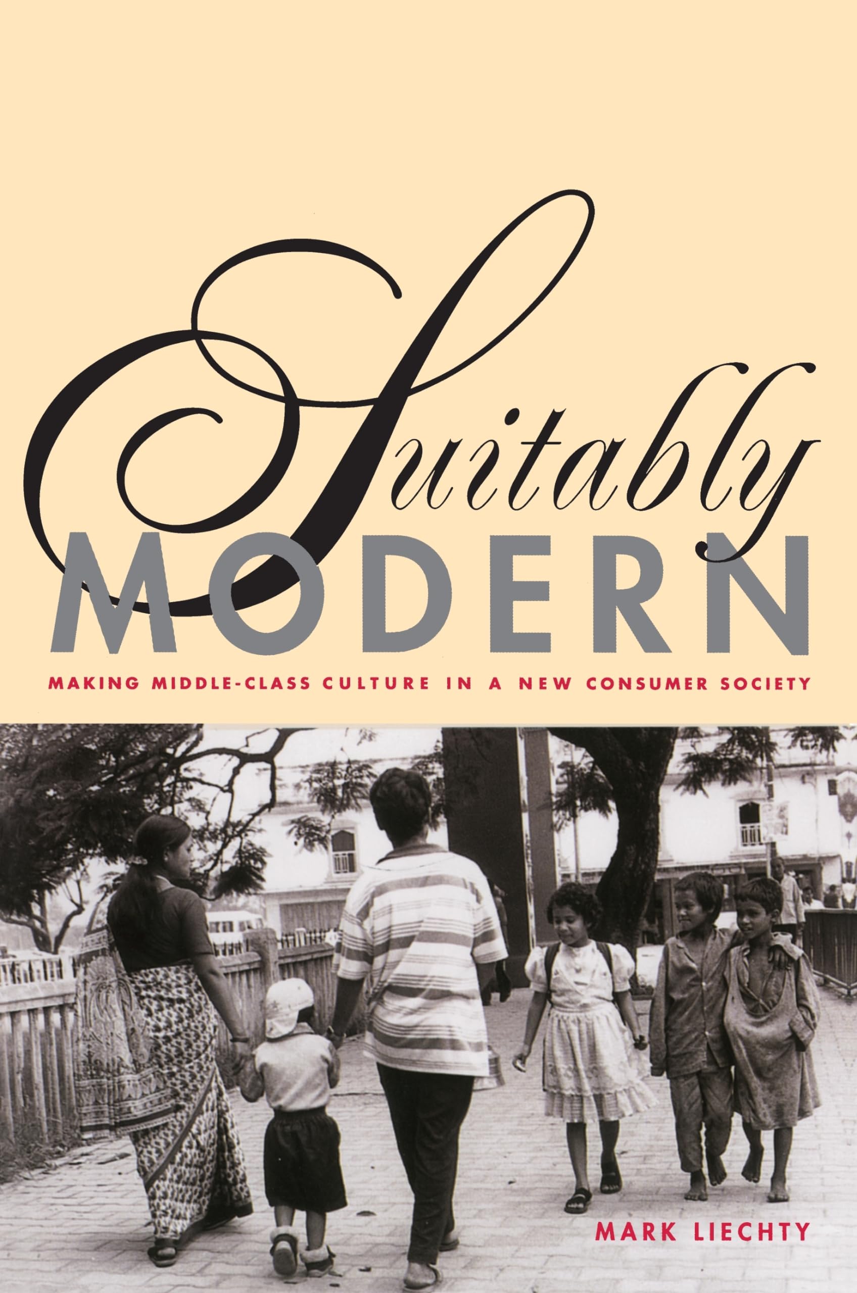 Suitably Modern: Making MiddleClass Culture in a New Consumer Society,New