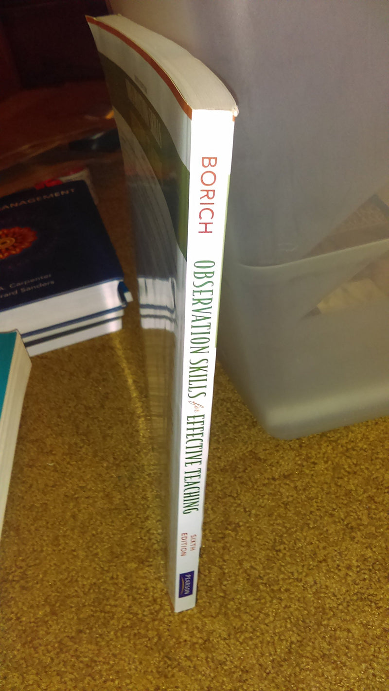 Observation Skills for Effective Teaching,New