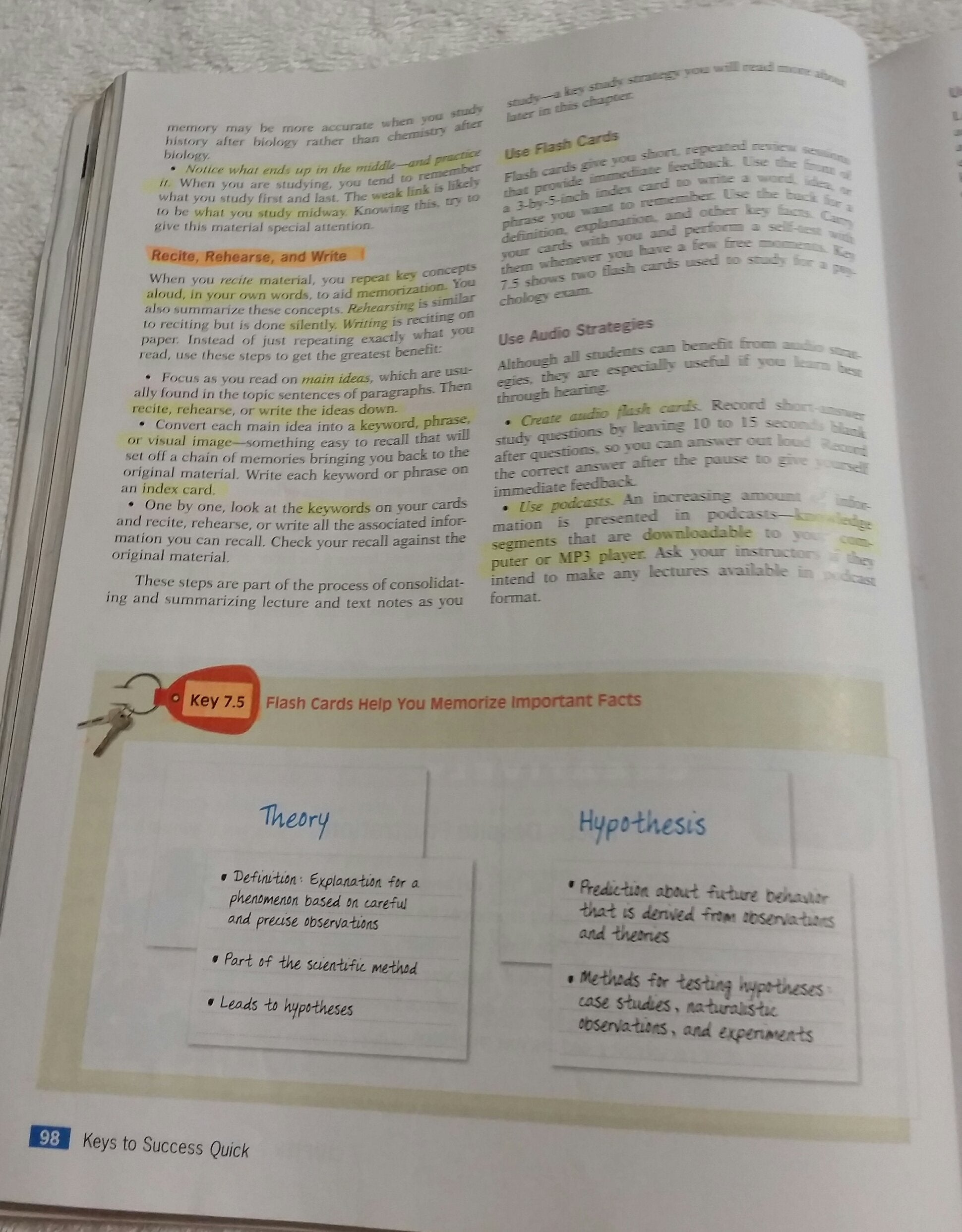 Keys to Success Quick,Used