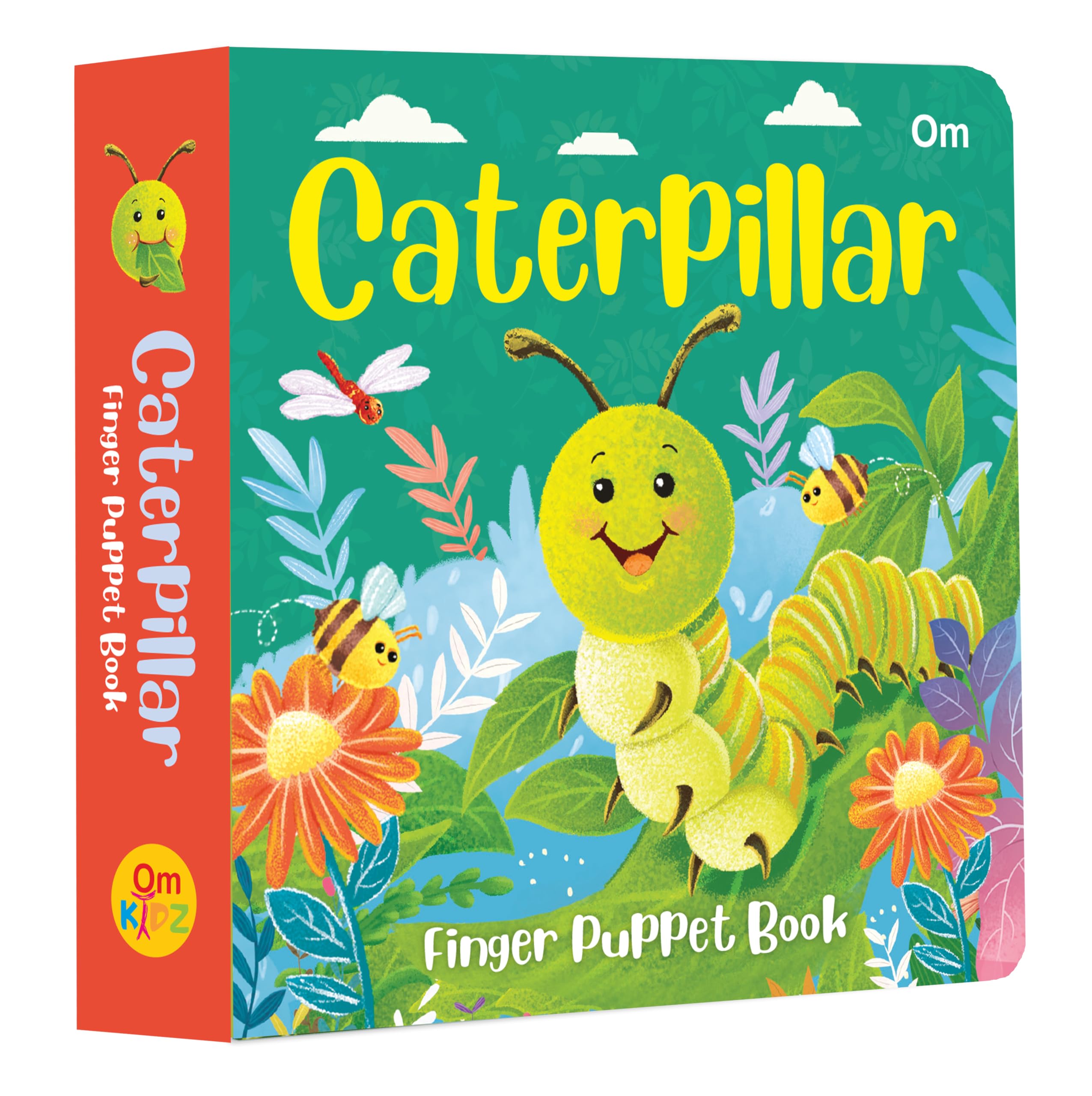 Caterpillar Finger Puppet Book - Fun Activities Board Books For Kids  Picture Book