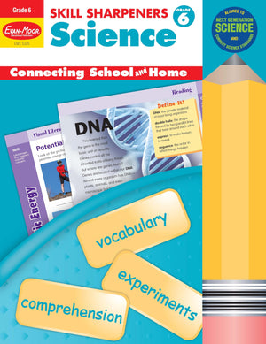 Skill Sharpeners: Science, Grade 6 Workbook,New