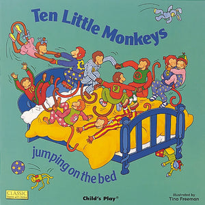 Ten Little Monkeys: Jumping On The Bed (Classic Books With Holes),Used