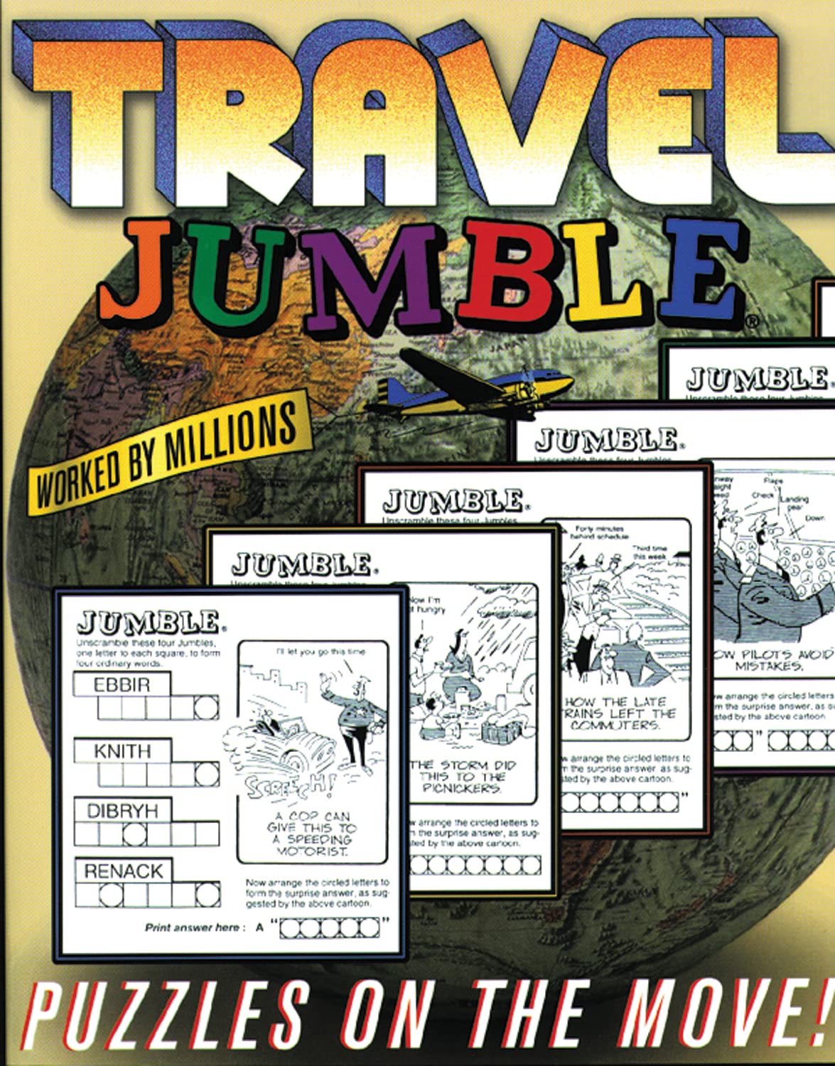 Travel Jumble: Puzzles on the Move! (Jumbles),Used