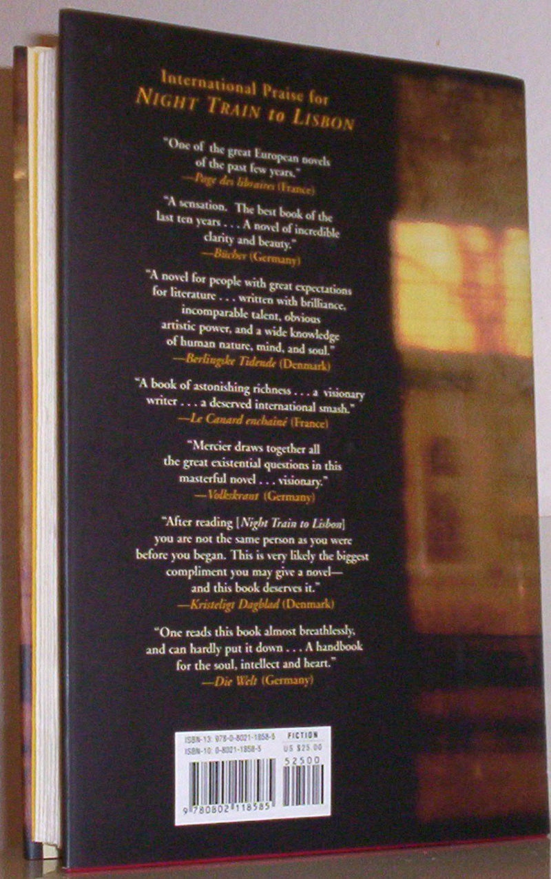 Night Train To Lisbon: A Novel,Used