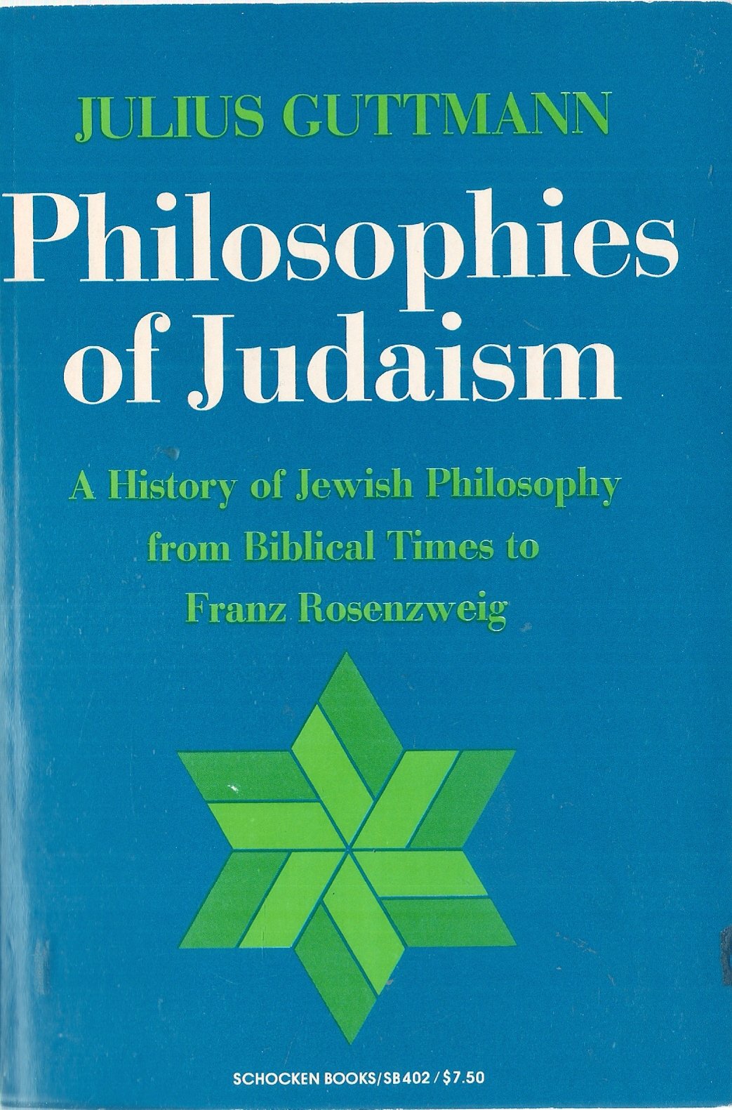 Philosophies of Judaism,Used