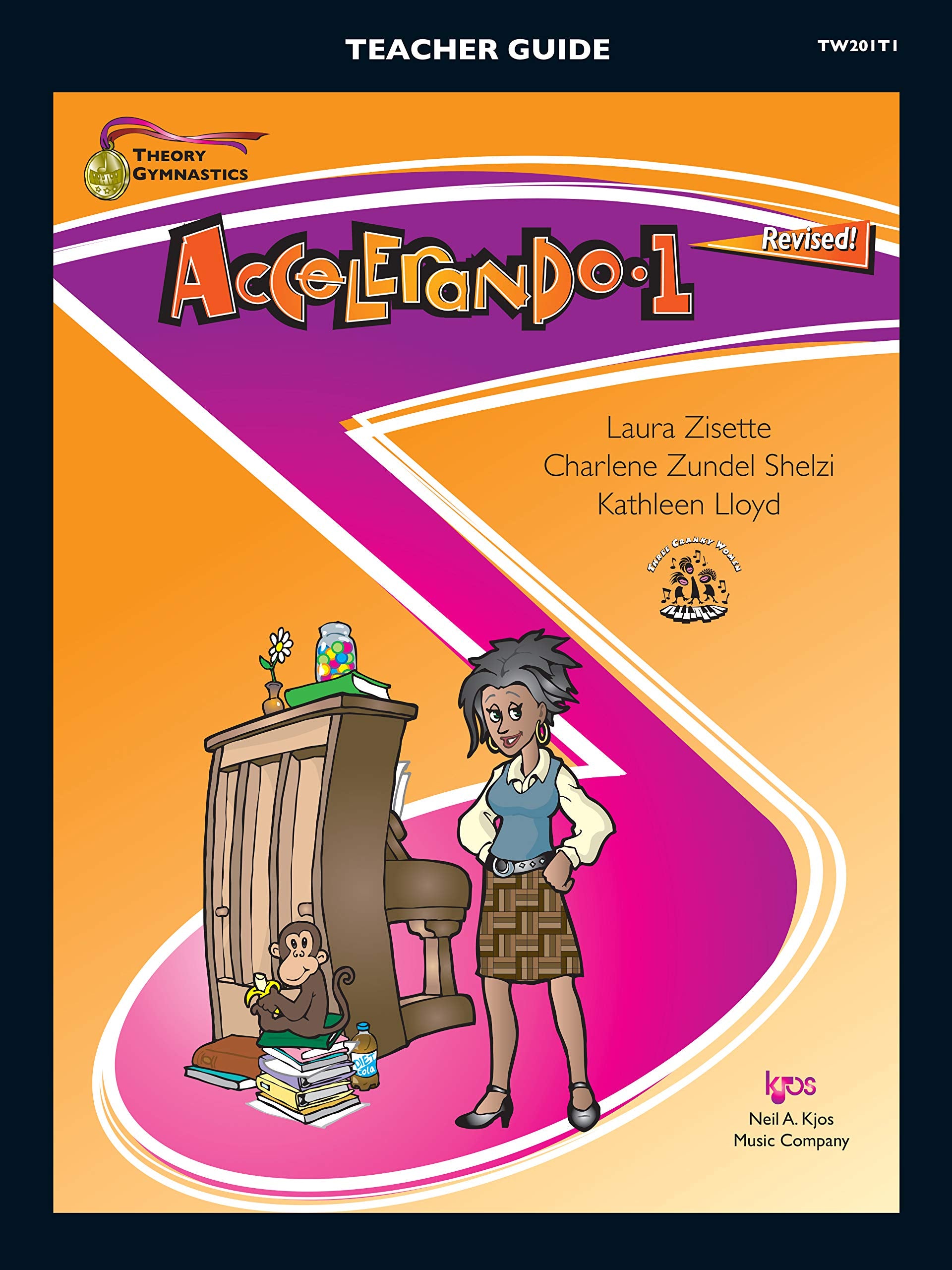 TW201T1  Theory Gymnastics  Accelerando 1 Teachers Guide Revised,New