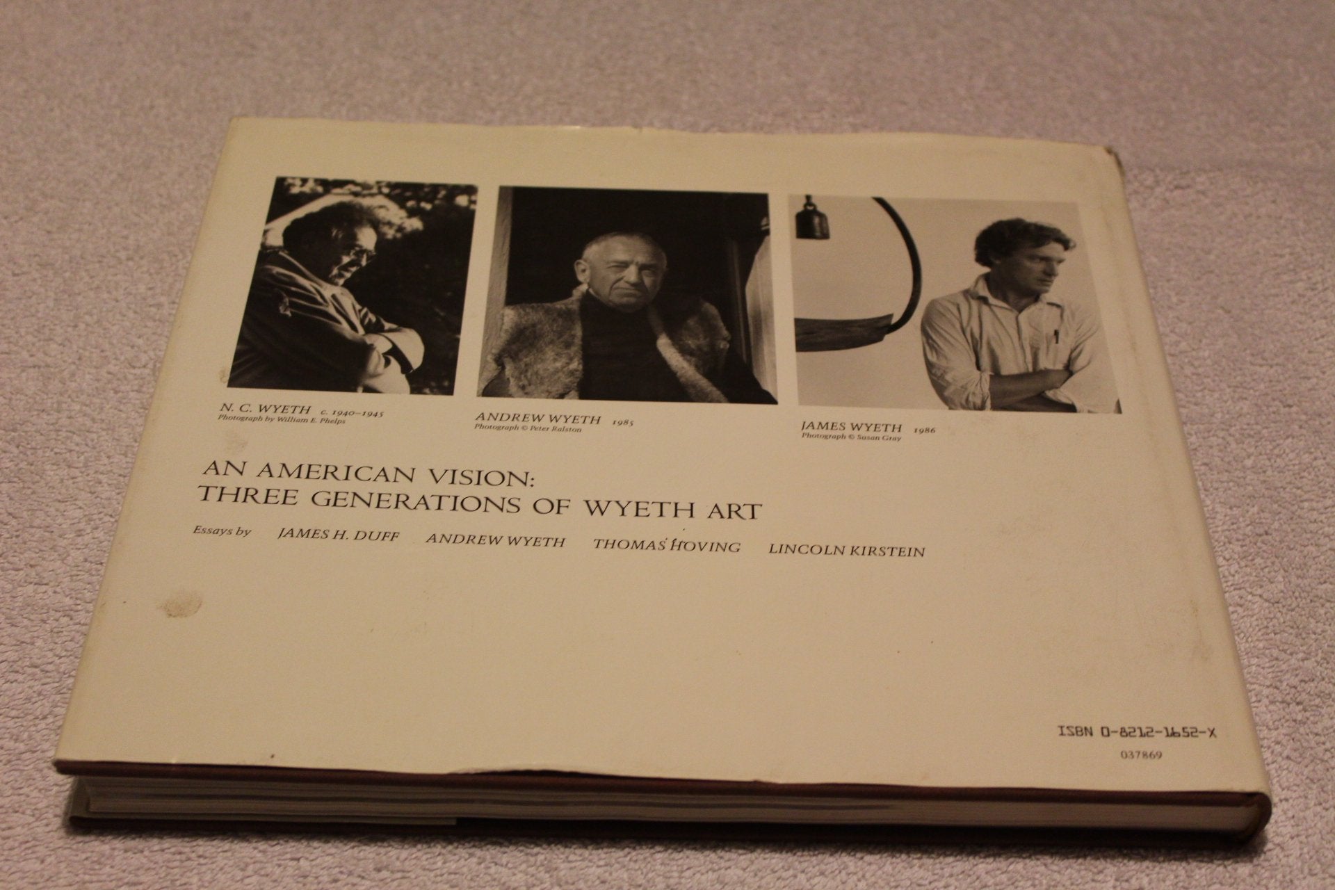 An American Vision: Three Generations of Wyeth Art : N.C. Wyeth, Andrew Wyeth, James Wyeth,Used