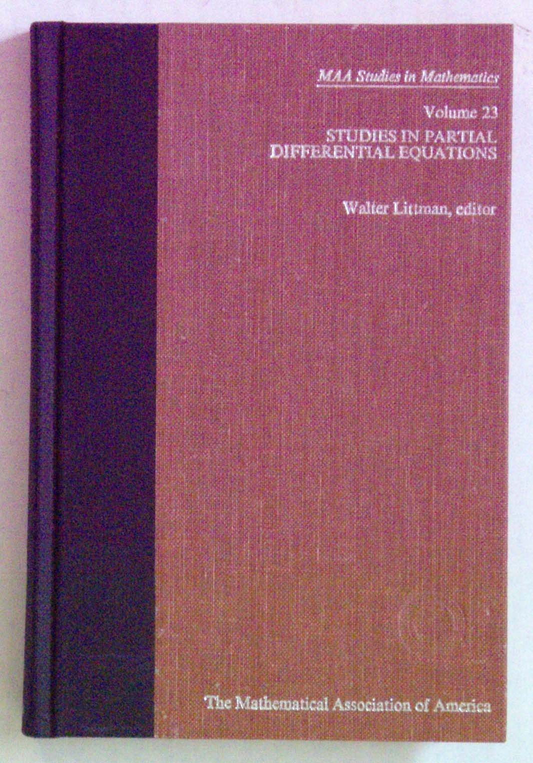 Studies in Partial Differential Equations,Used