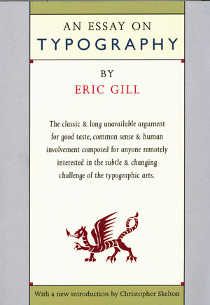 Essay On Typography,Used