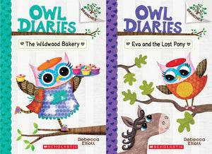 Owl Diaries 15 Books Series Set,Used
