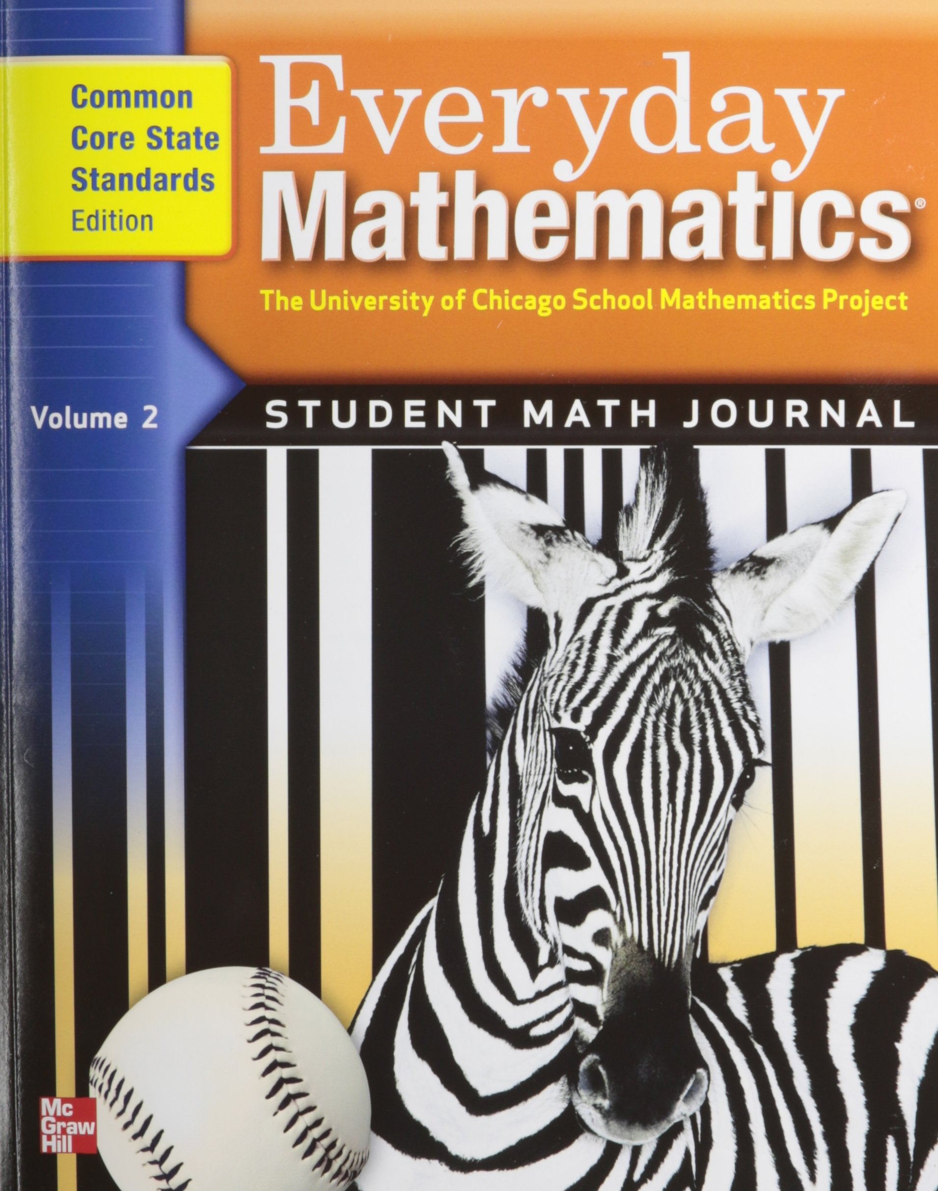 Everyday Mathematics, Grade 3, Student Math Journal 2,Used