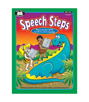 Super Duper Publications  Speech Steps Reproducible Drills for Artic and Language Book  Educational Learning Resource for Childr