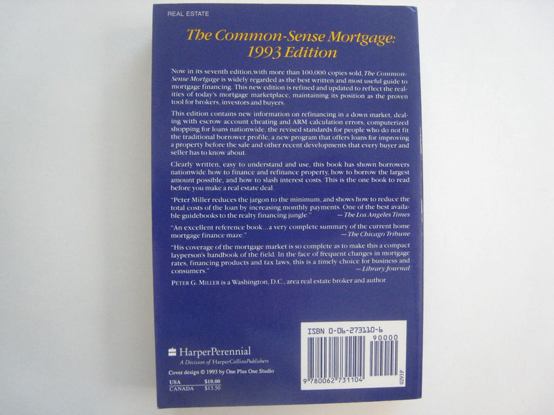 CommonSense Mortgage: How to Cut the Cost of Home Ownership by One Hundred Thousand..,Used