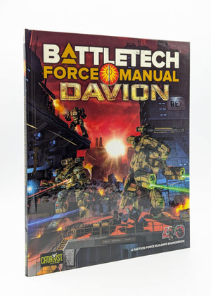 Catalyst Game Labs Battletech Force Manual Davion  Strategy Rolplaying Game Accessory  For 2+ Players and Ages 14+