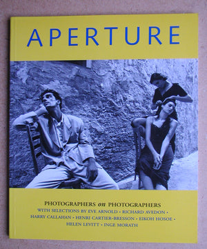 Photographers on Photographers (Aperture, No. 151),Used