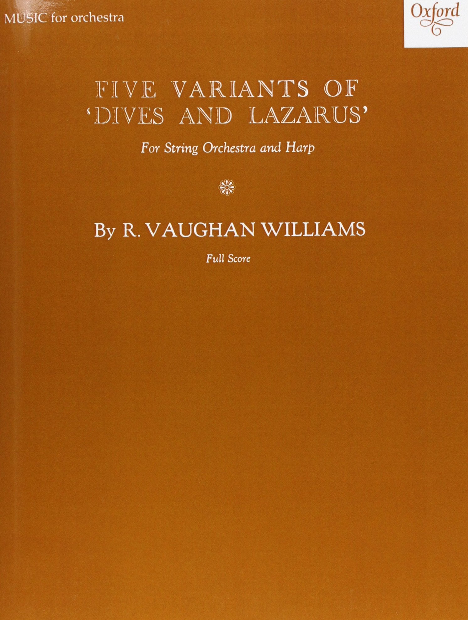 Five Variants On 'Dives And Lazarus',Used