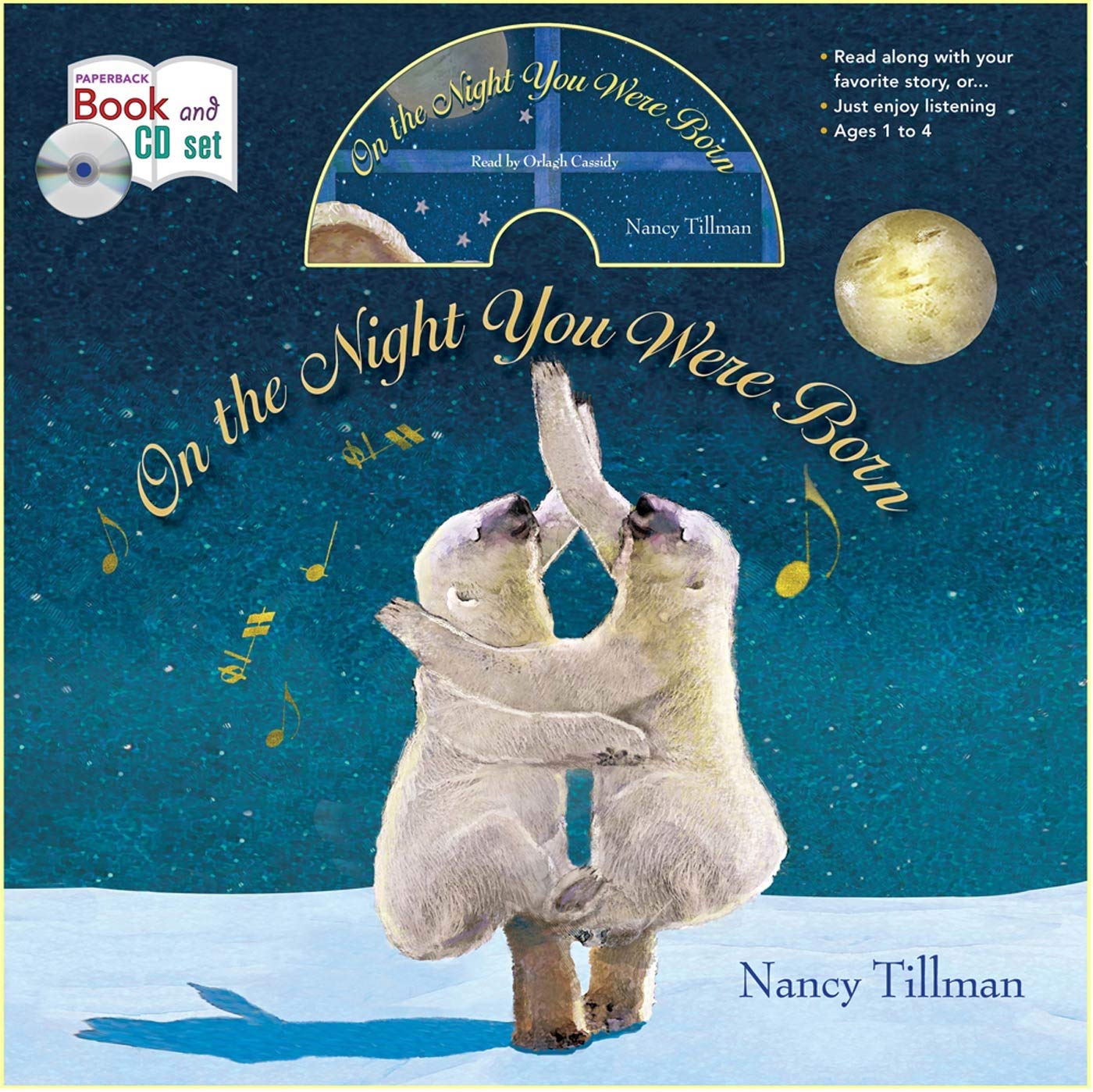 On the Night You Were Born book and CD storytime set,New