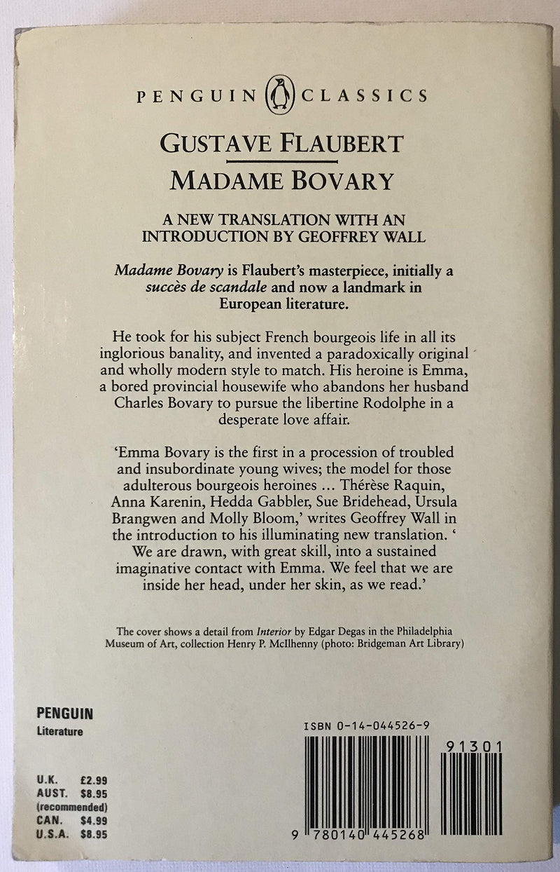 Madame Bovary: Provincial Lives,Used