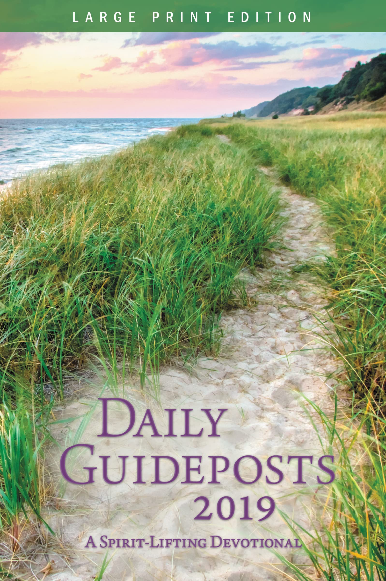 Daily Guideposts 2019 Large Print: A SpiritLifting Devotional,Used
