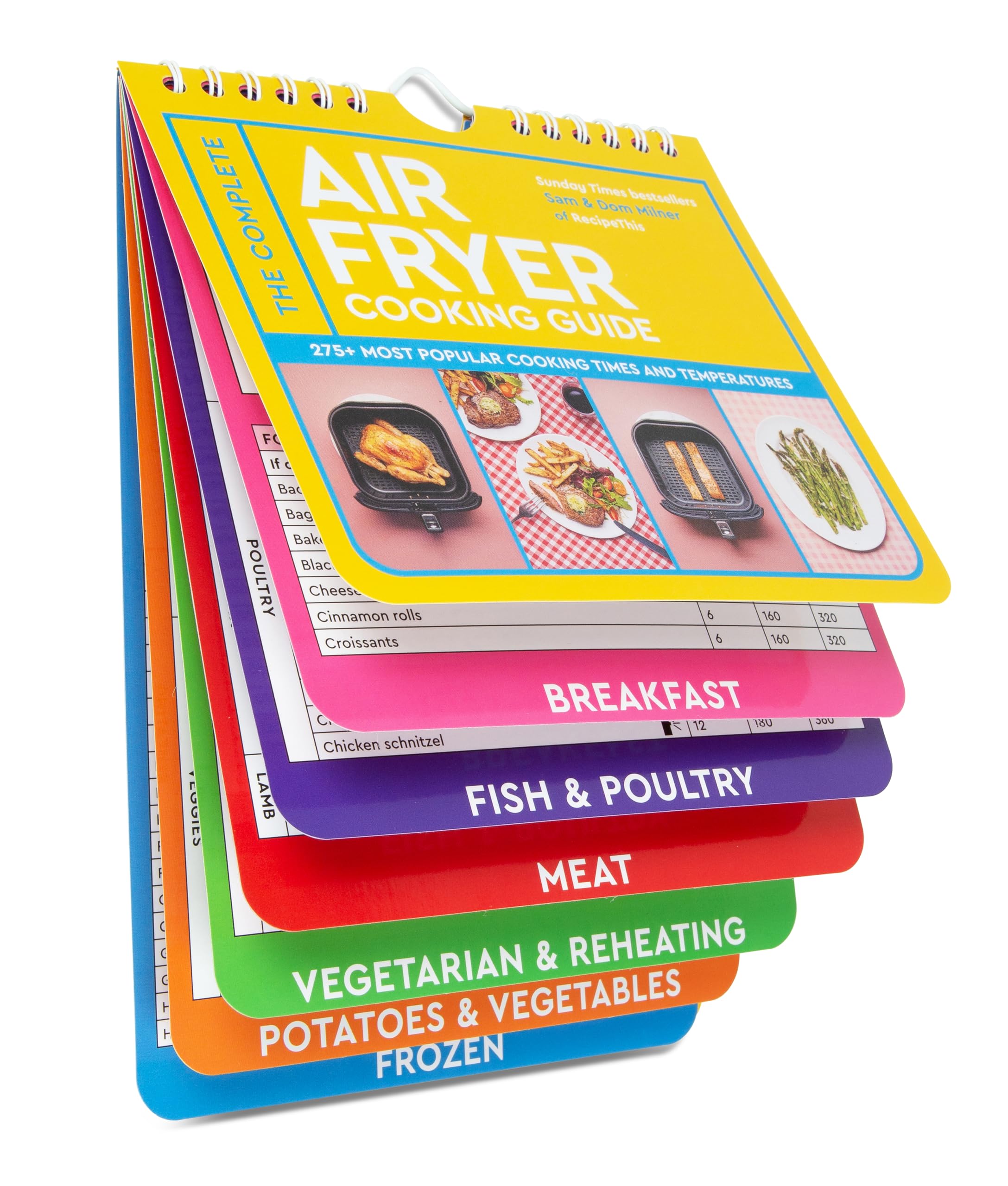 The Complete Air Fryer Cooking Guide: 275+ Most Popular Cooking Times and Temperatures  The Sunday Times Bestseller (Air Fryer