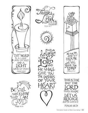 Complete Guide To Bible Journaling: Creative Techniques To Express Your Faith (Design Originals) Includes 270 Stickers, 150 Desi