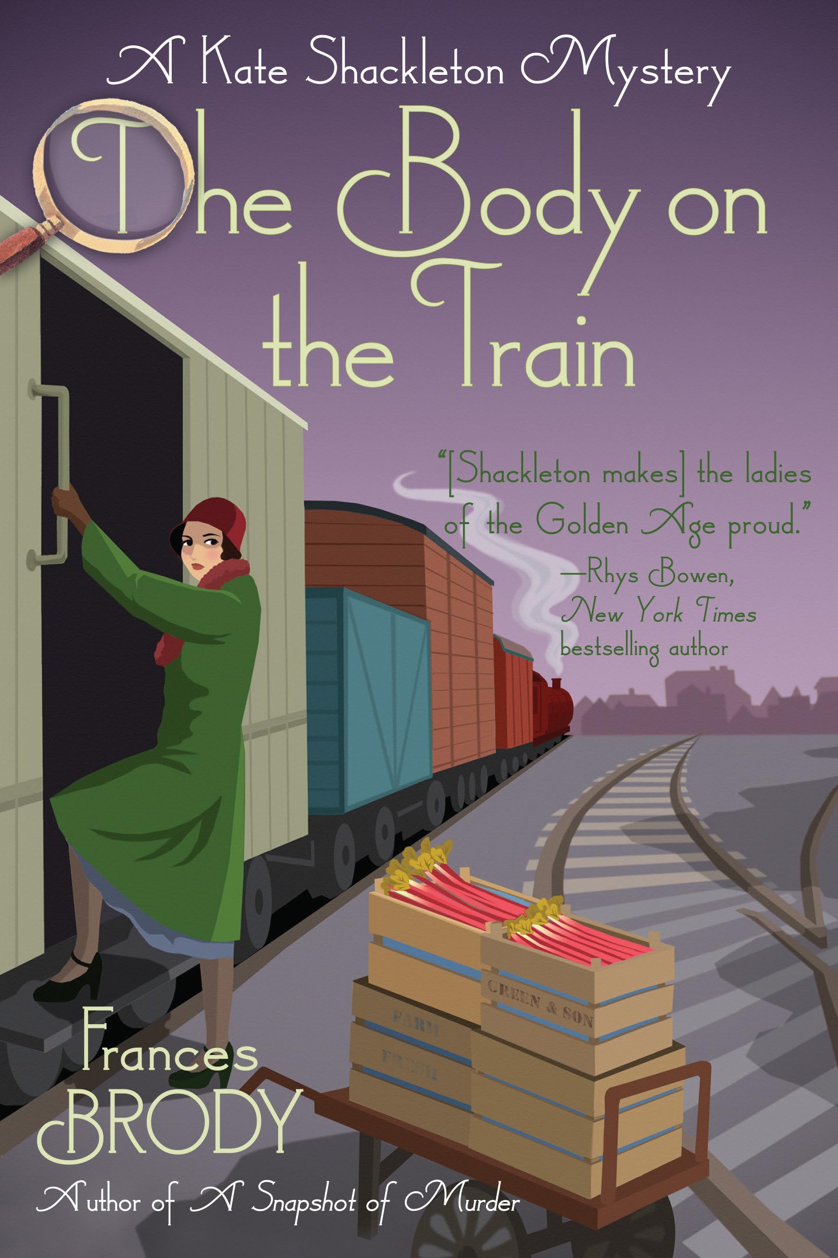 The Body on the Train: A Kate Shackleton Mystery,Used