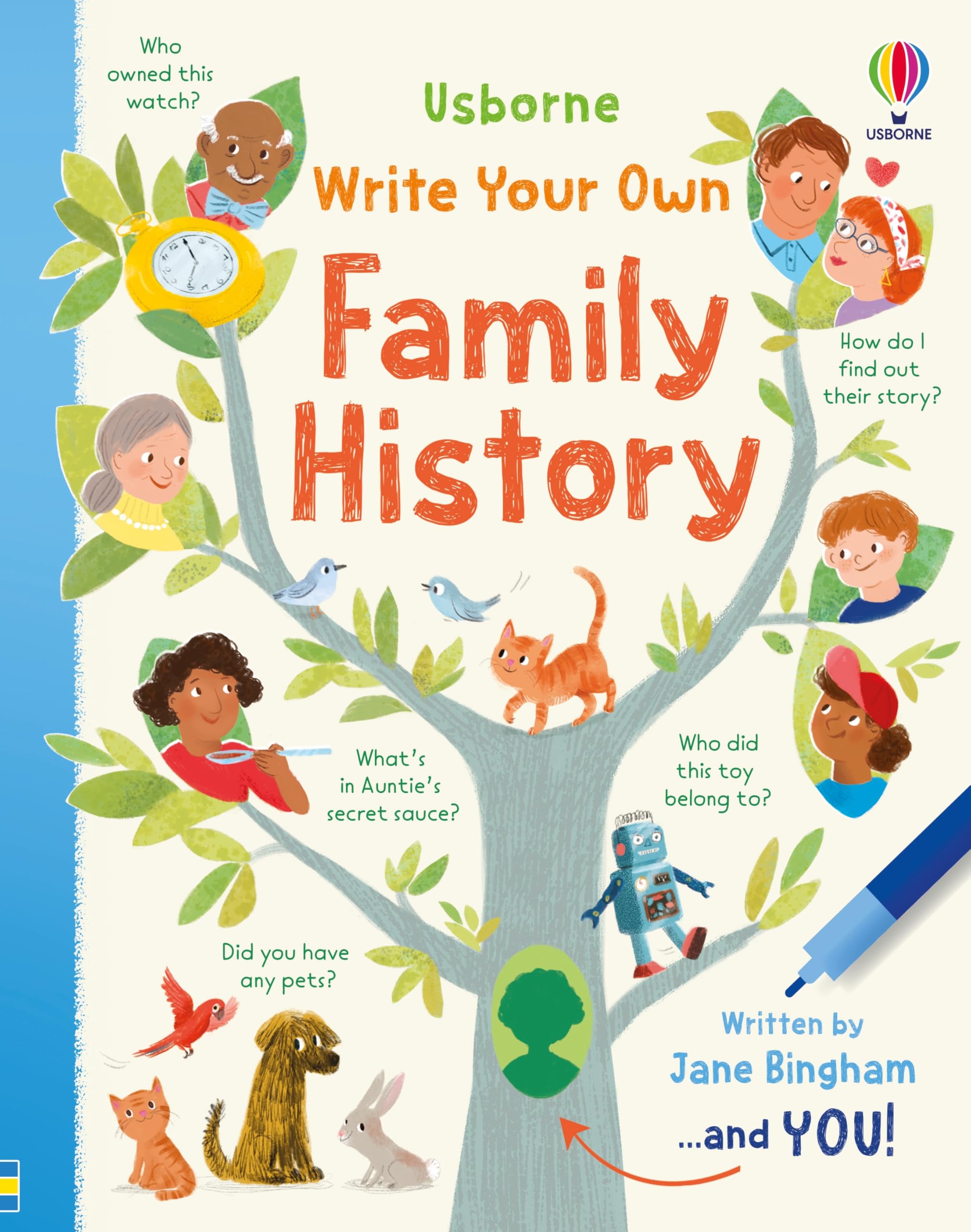 Write Your Own Family History: An Interactive WriteIn Guided Journal For Kids Interviewing Family And Building MultiGeneration