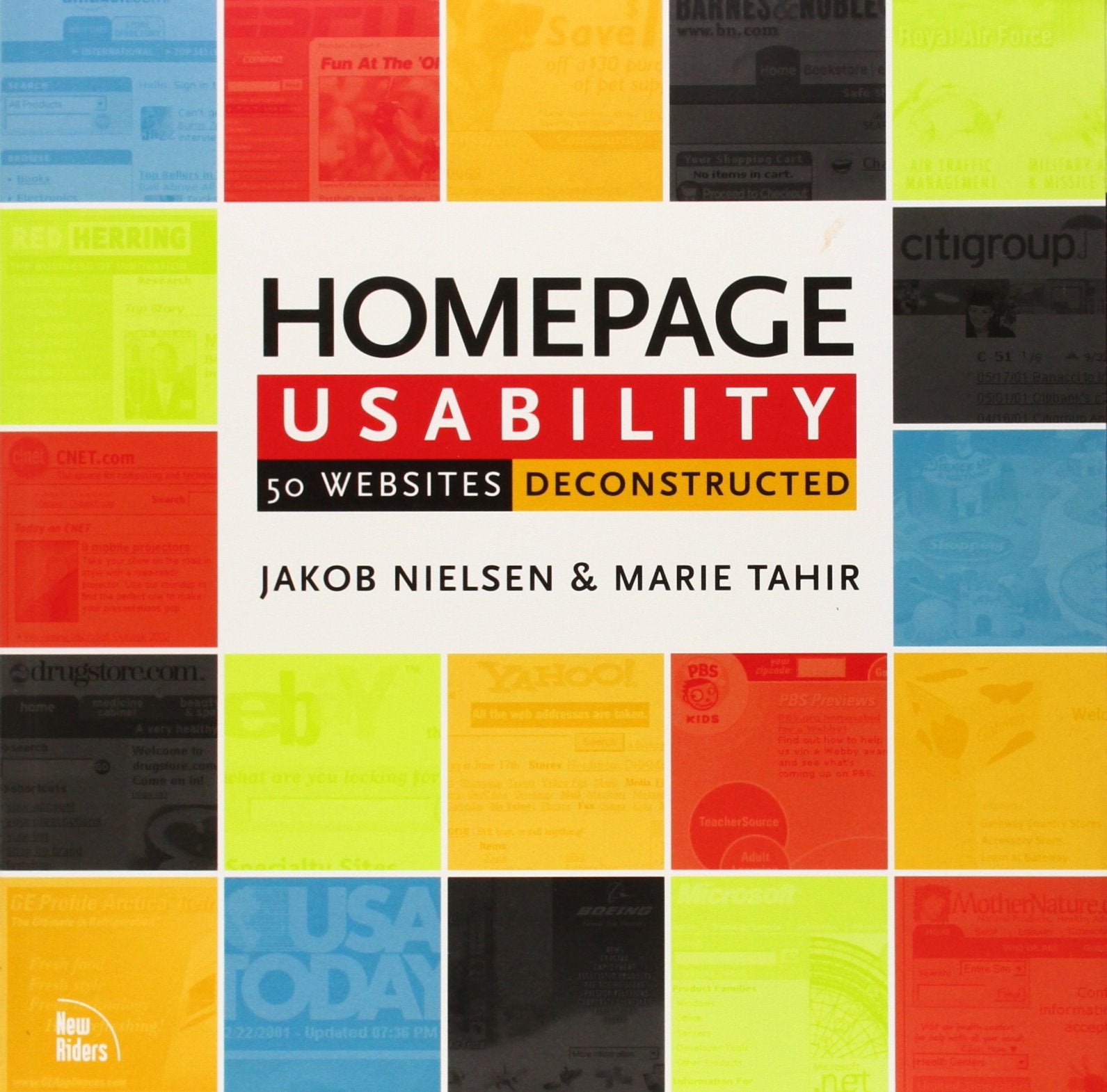 Homepage Usability: 50 Websites Deconstructed,Used