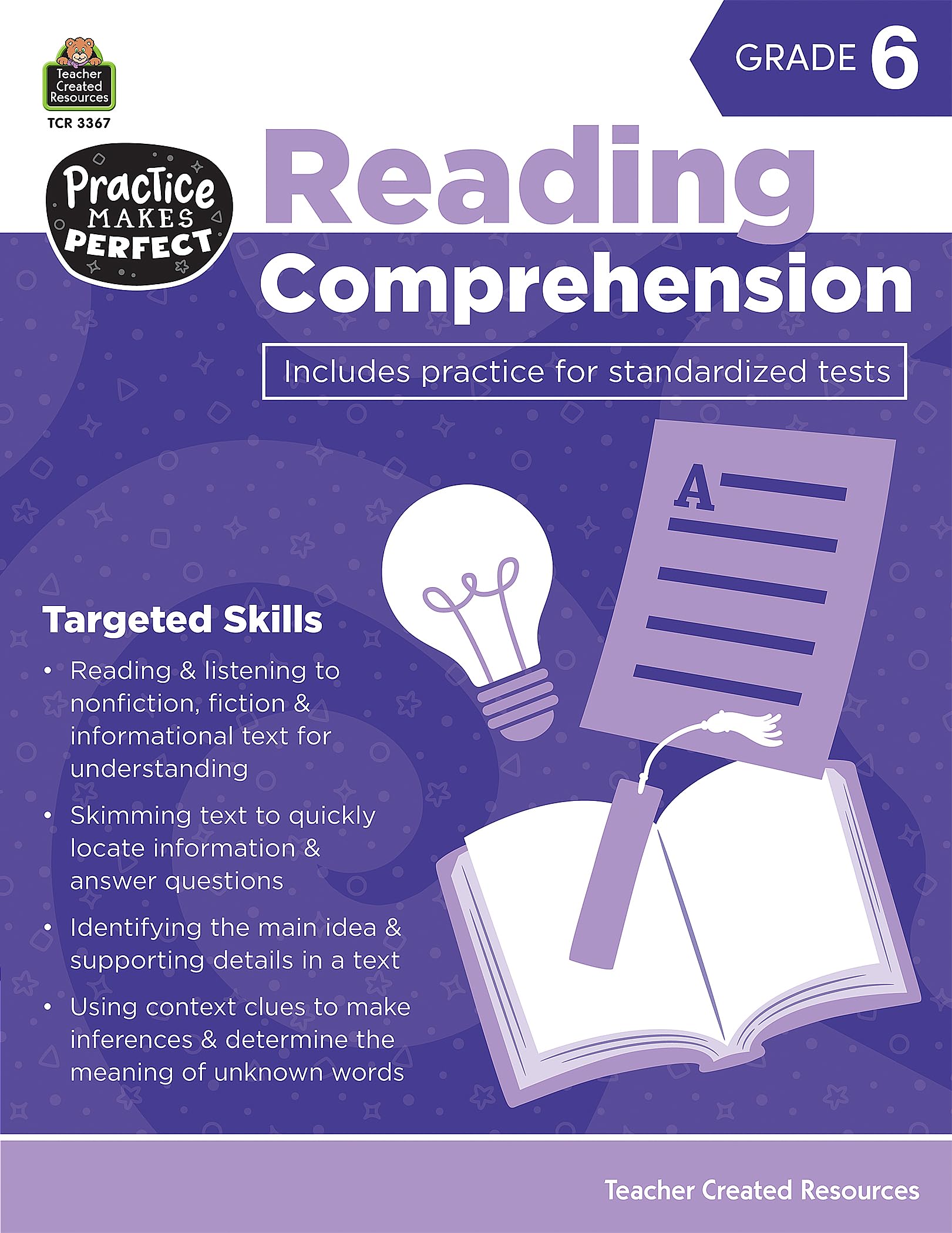 Reading Comprehension Grade 6 (Practice Makes Perfect (Teacher Created Materials))