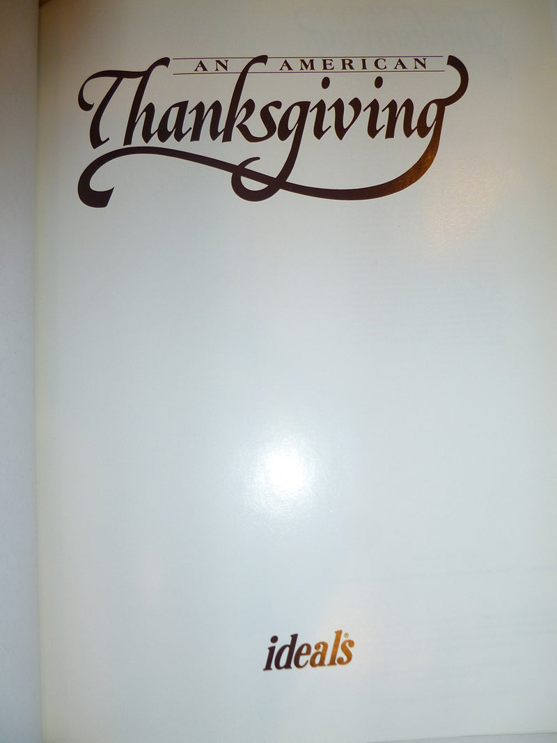 An American Thanksgiving,Used