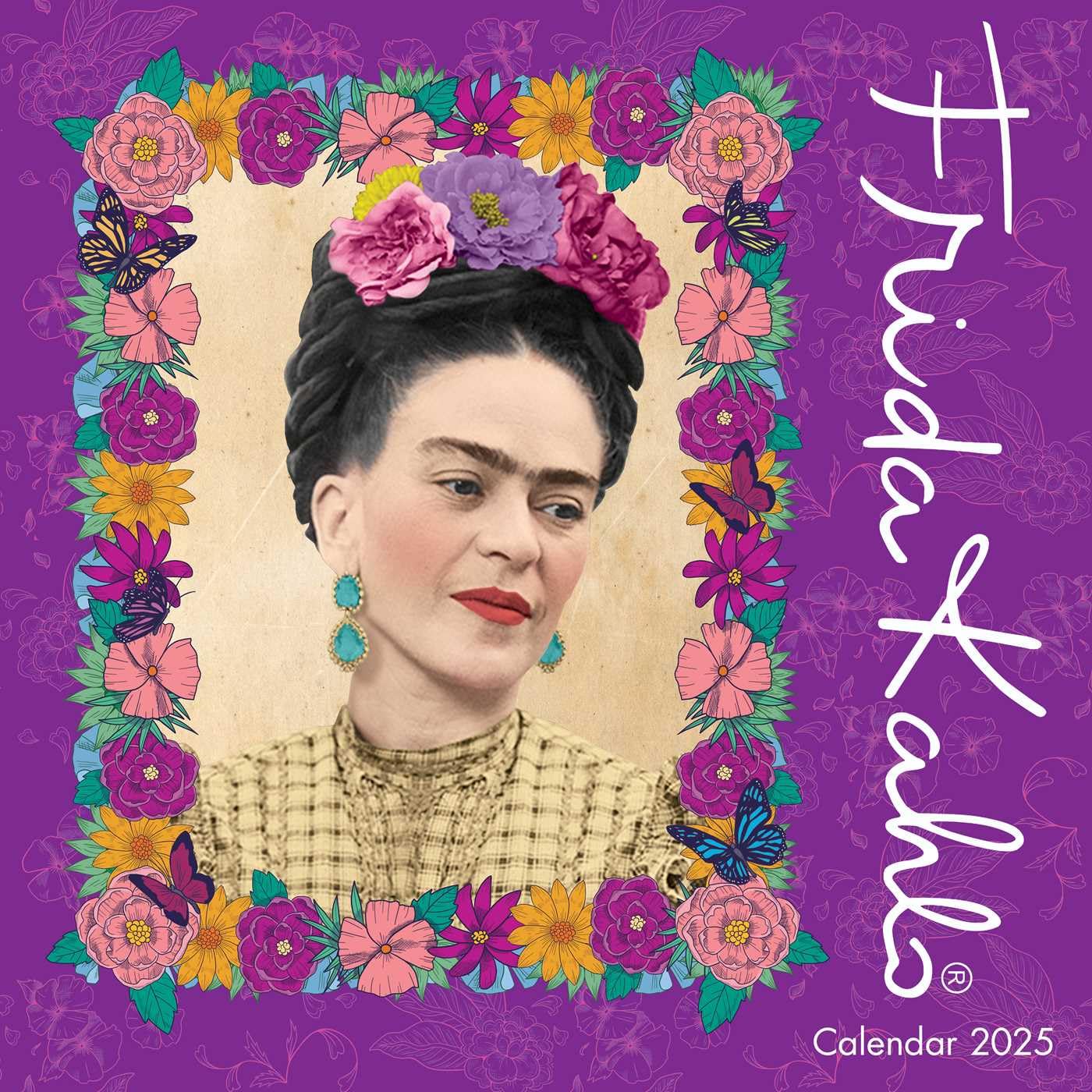 Frida Kahlo Wall Calendar 2025 (Art Calendar),New
