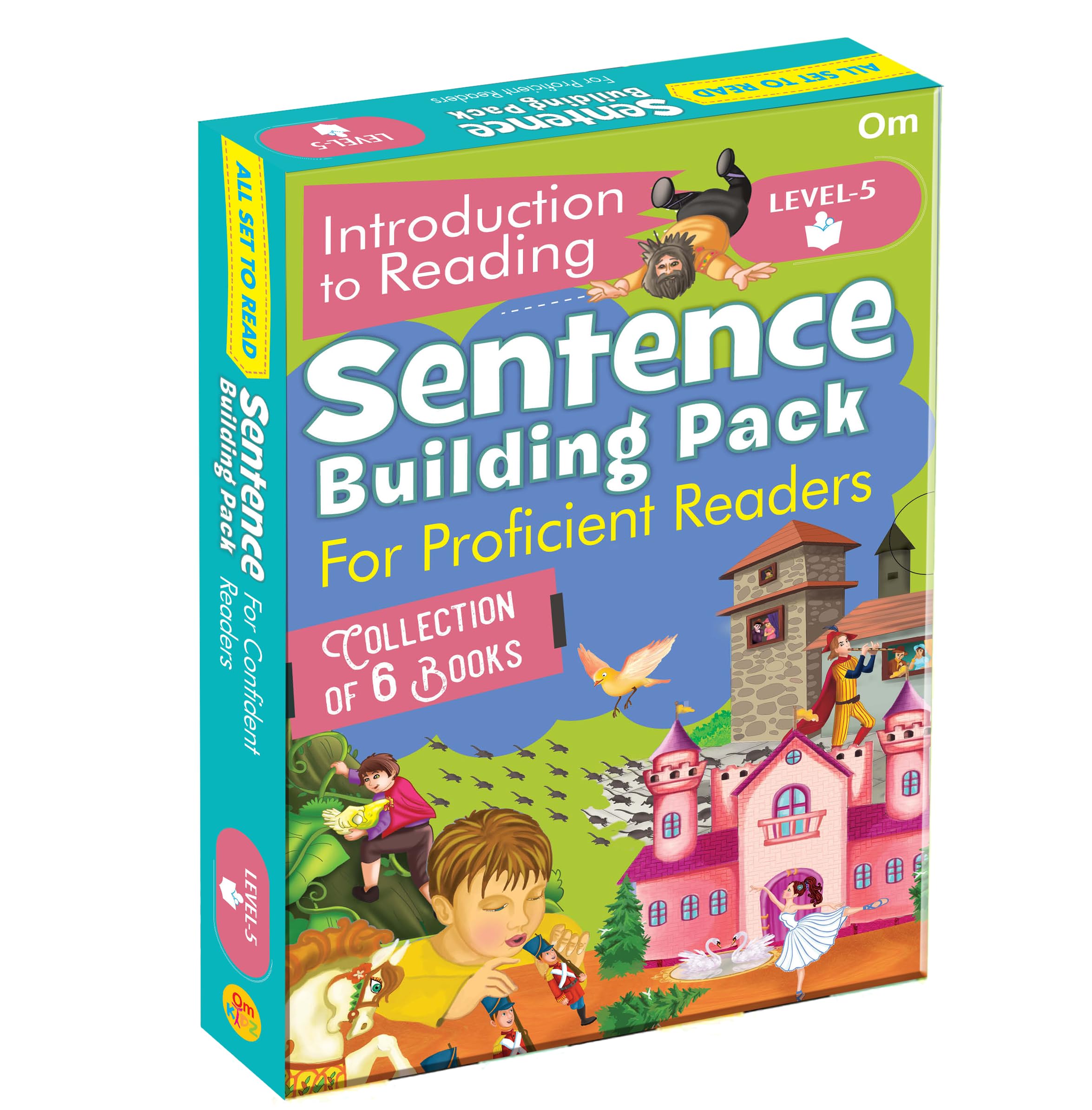 All Set To Read Level 5: Sentence Building Pack For Proficient Readers | Build Sentences & Read Paragraphs | Reading Success | Read, Build & Grow Vocabulary | Pro Sentence Builders | Fluent & Paragraph Skills | 6-In-1 Book Pack