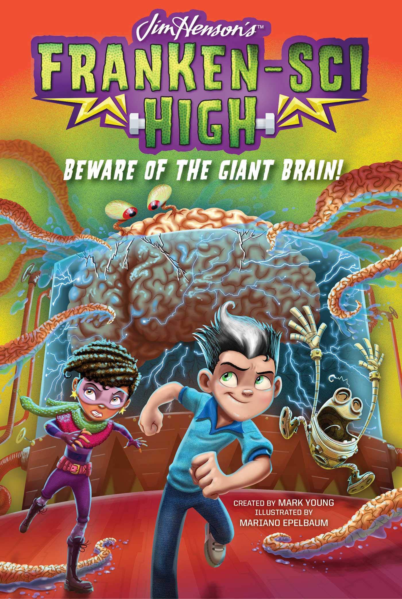Beware of the Giant Brain! (4) (FrankenSci High),Used