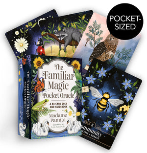 The Familiar Magic Pocket Oracle: A 44Card Deck And Guidebook