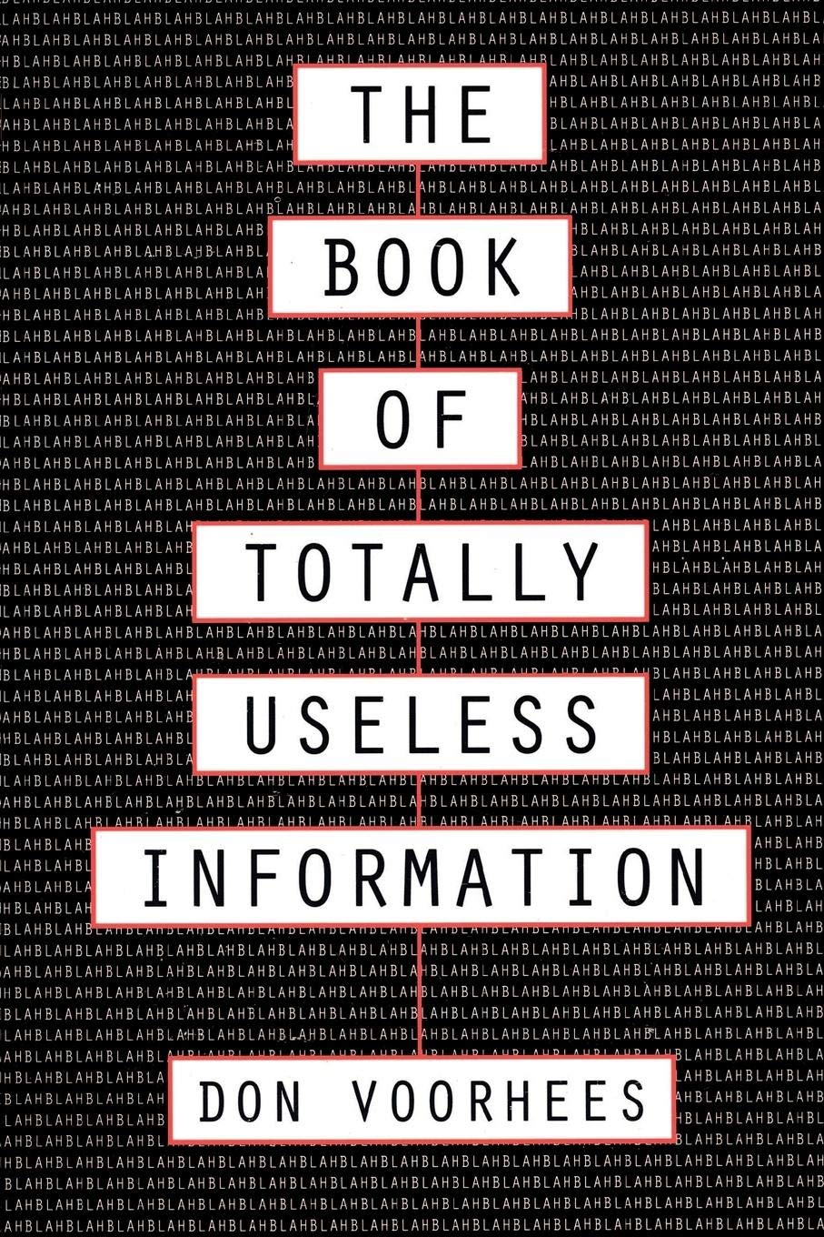 The Book Of Totally Useless Information,Used
